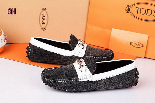 Tods Soft Leather Men Shoes--009